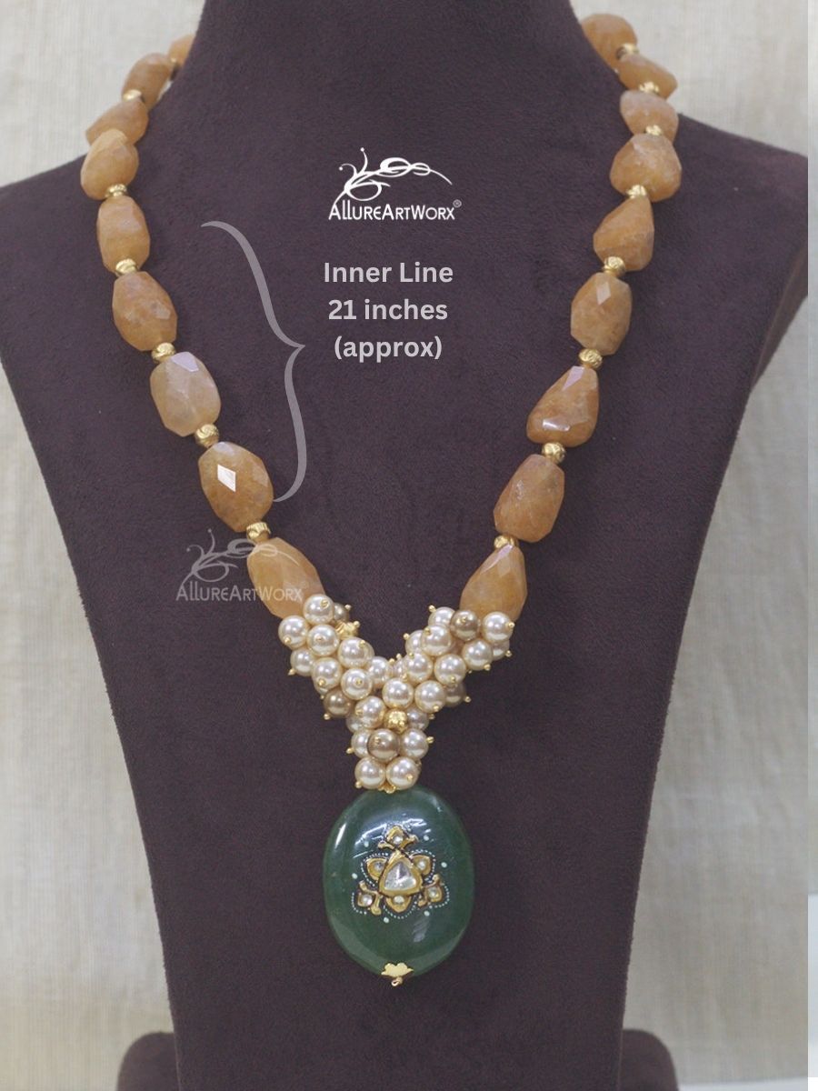 Jade Aventurine Neckpiece