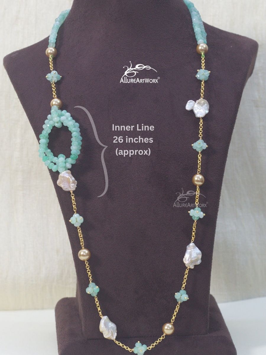 Jade Baroque Neckpiece