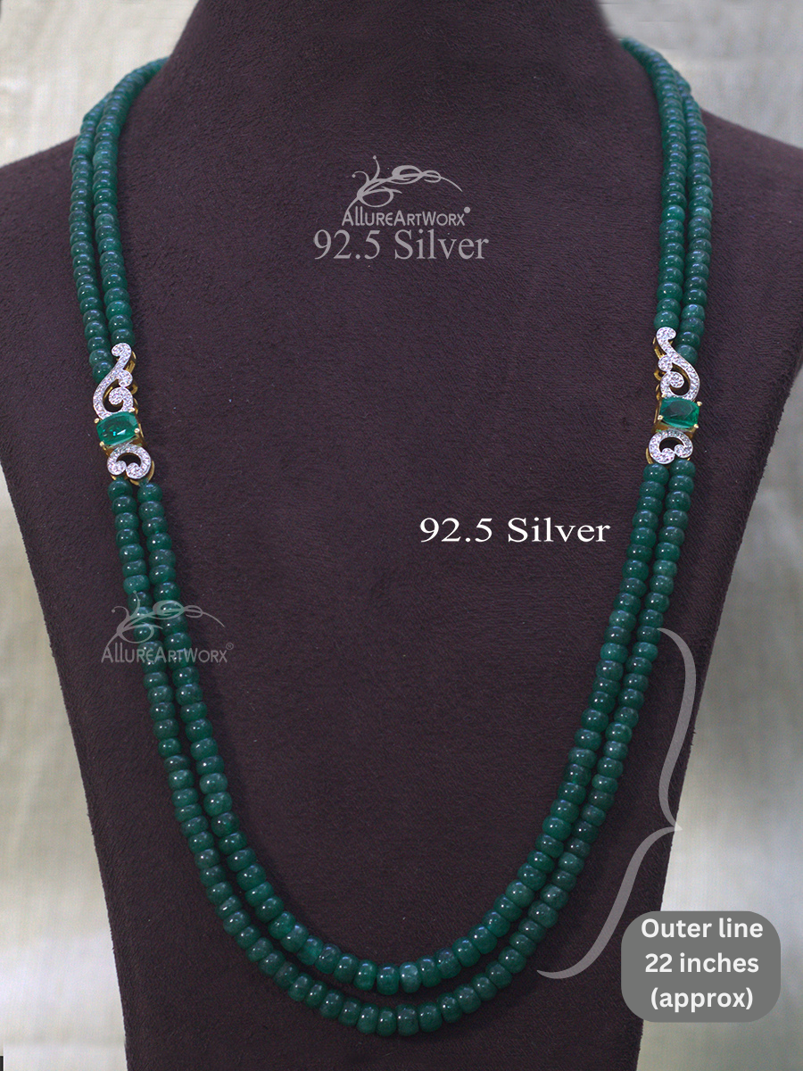 Mritsa Silver Neckpiece