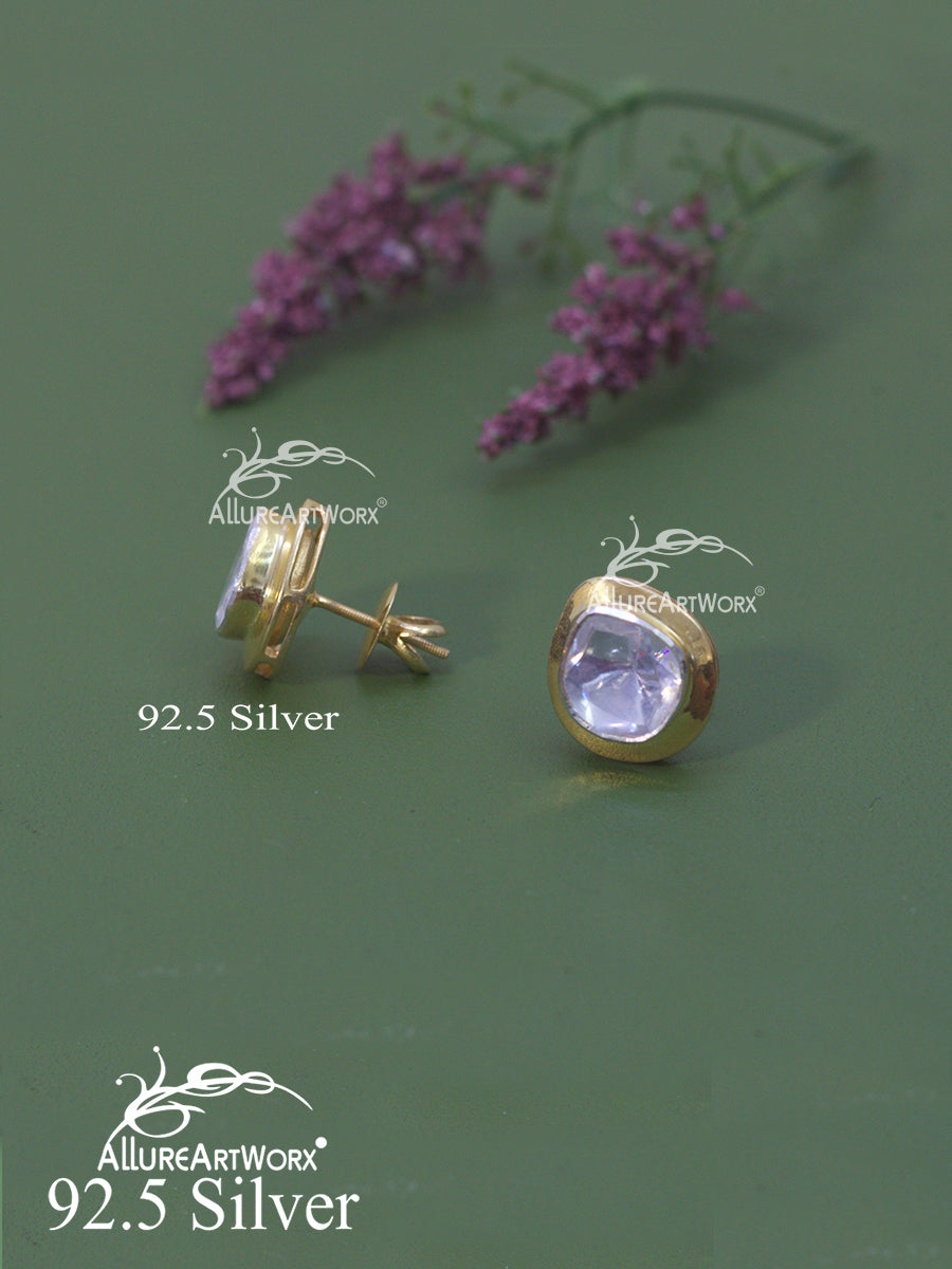 Sparkle Silver Earrings