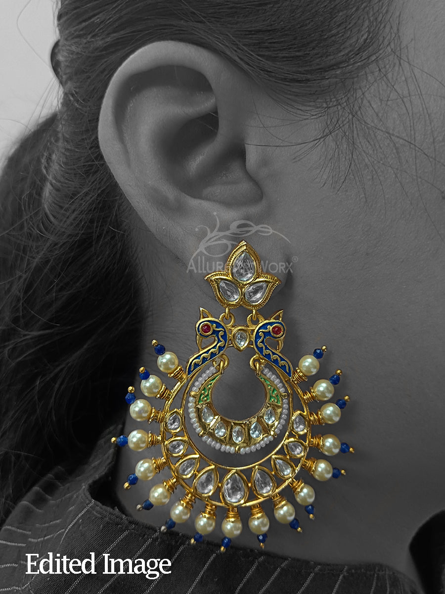 Peacock Earrings