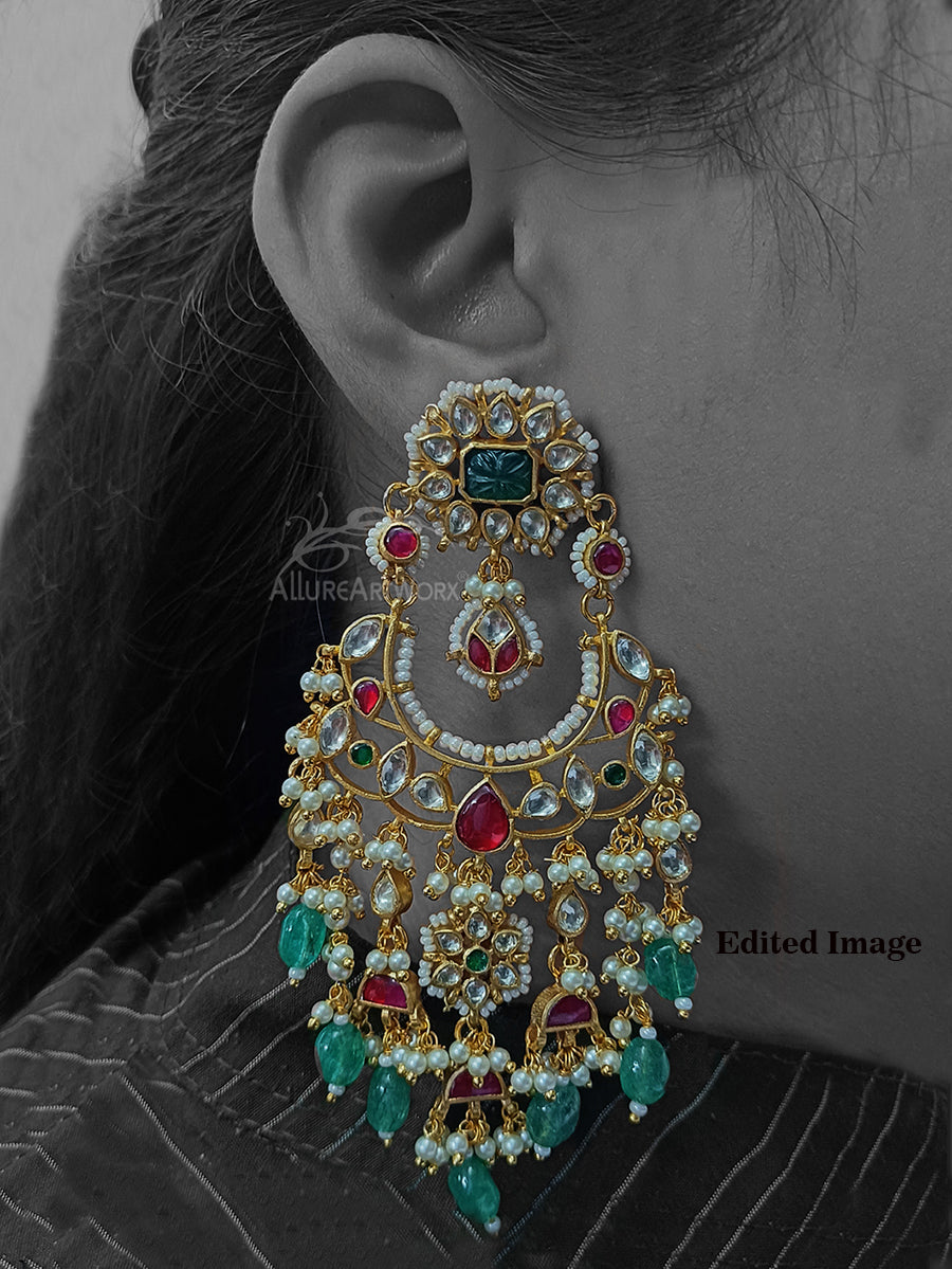 Jadau Earrings(long)
