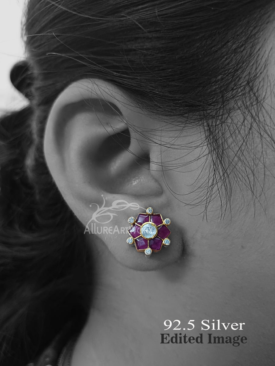 Diantha Silver Earrings(Preorder)