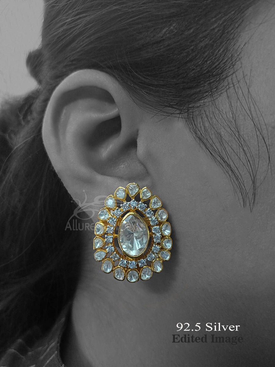 Sparkle Silver Earrings