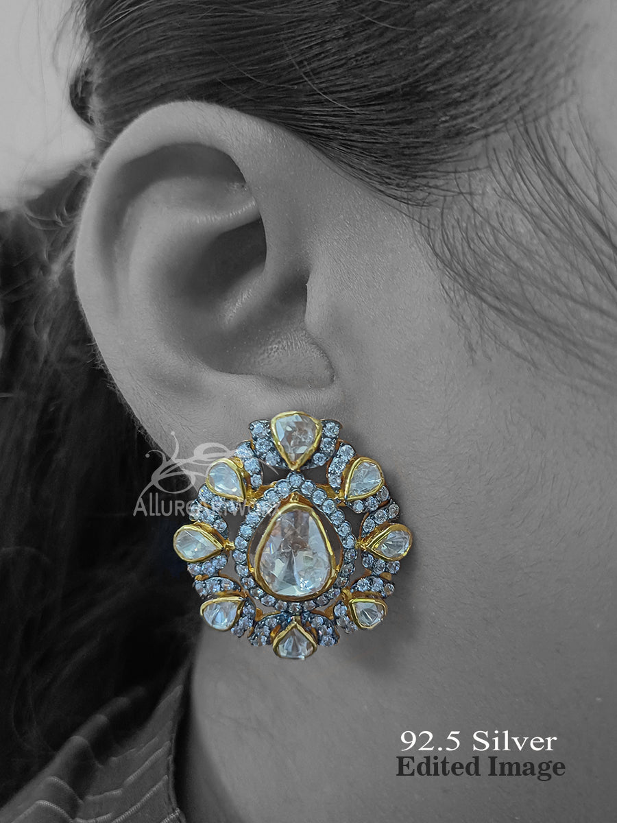 Blooming Silver Earrings