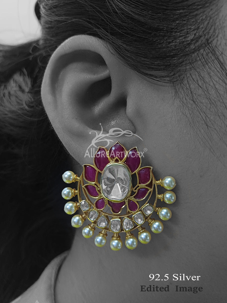 Karnika Silver Earrings