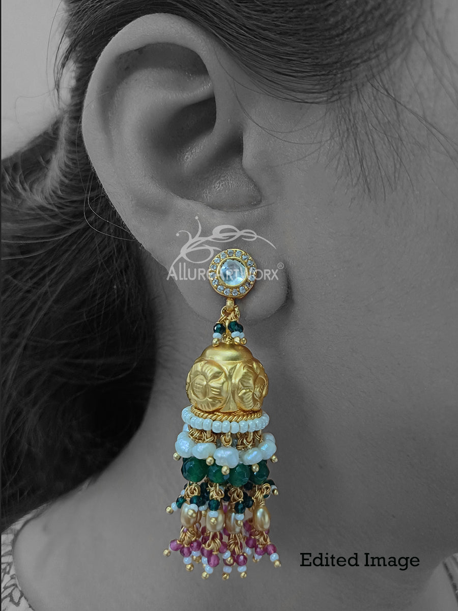 Traditional Jhumkas(screwback)