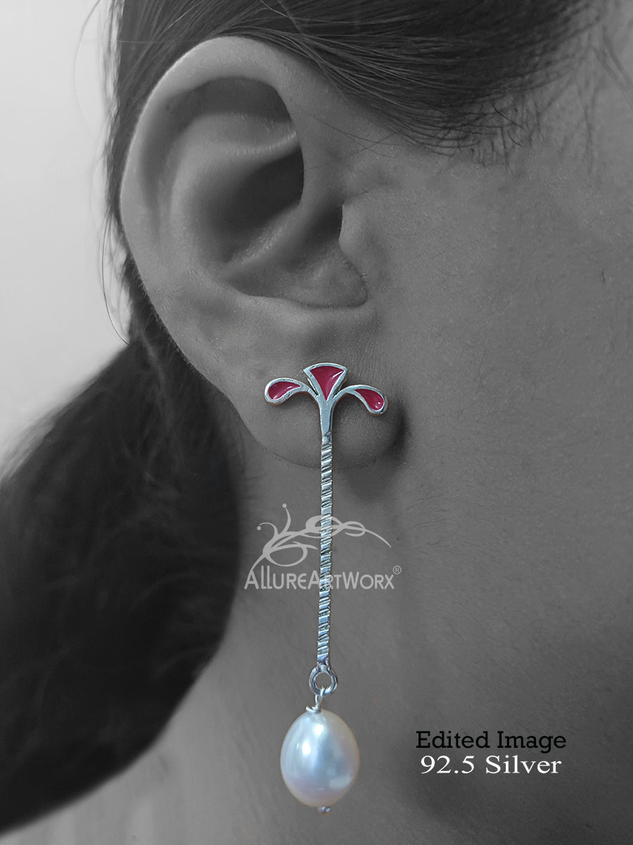 Adoeete Silver Earrings