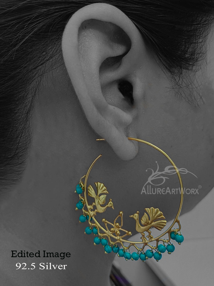 Chandraki Silver Earrings