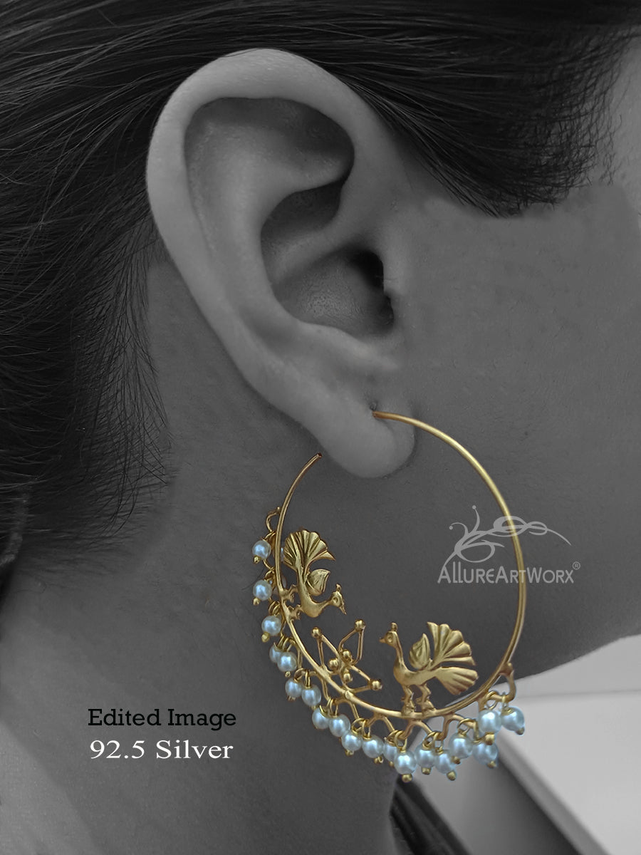 Chandraki Silver Earrings