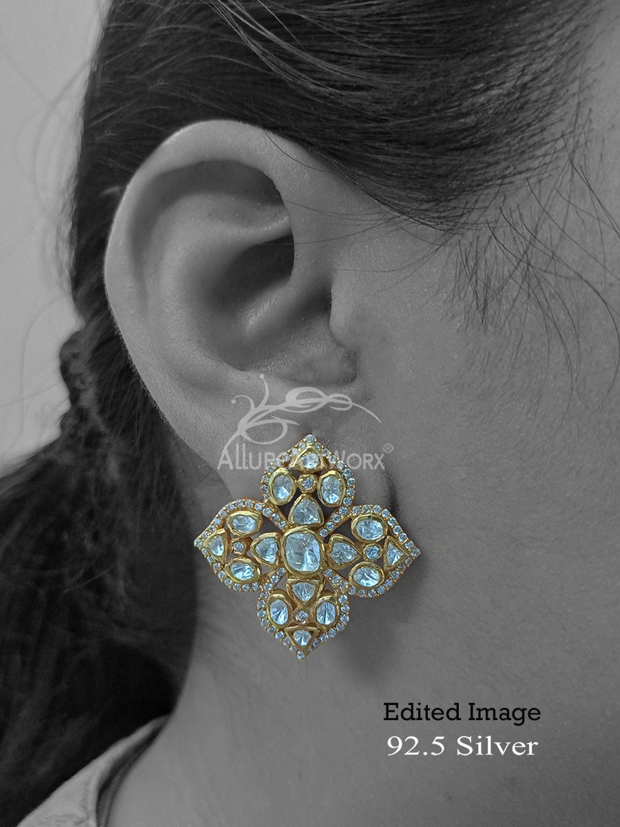 Alverta Silver Earrings