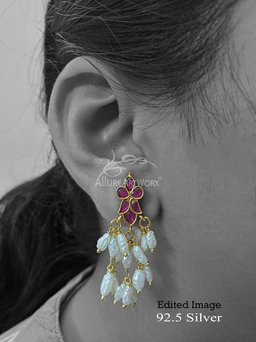 Gracious Silver Earrings