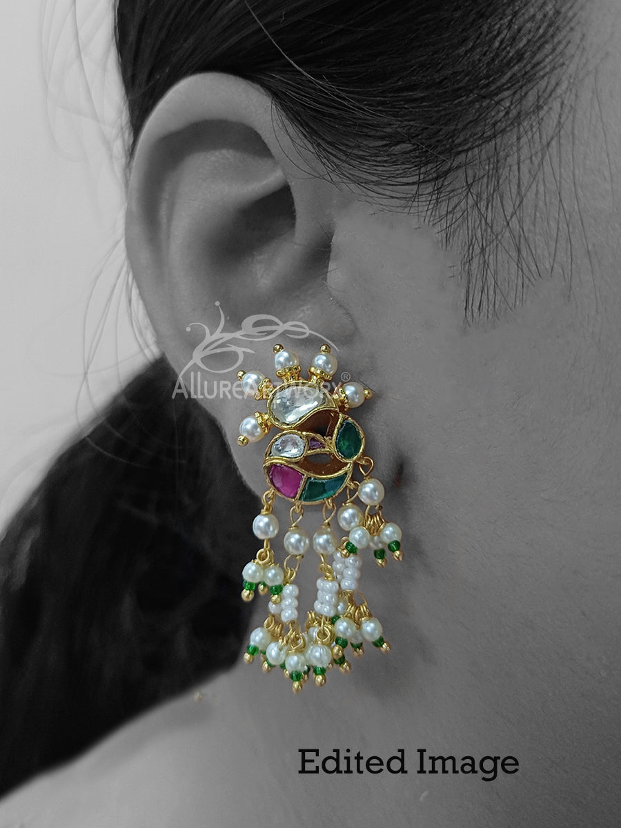 Peacock Earrings