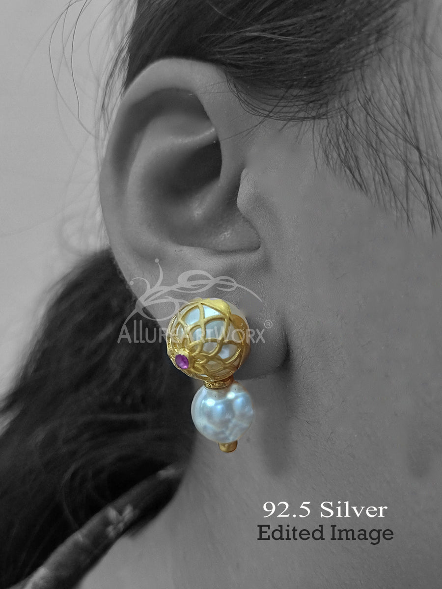 Megan Silver Earrings