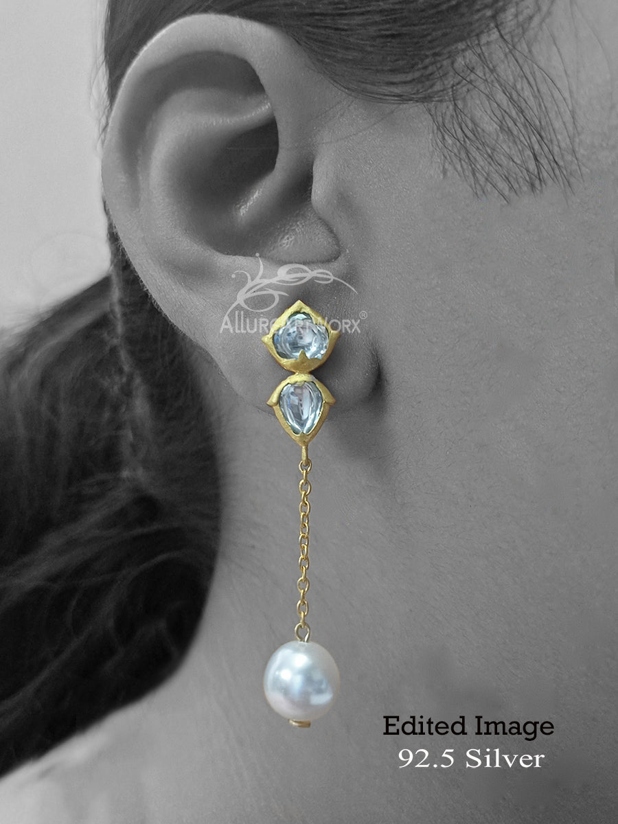 Aviva Silver Earrings