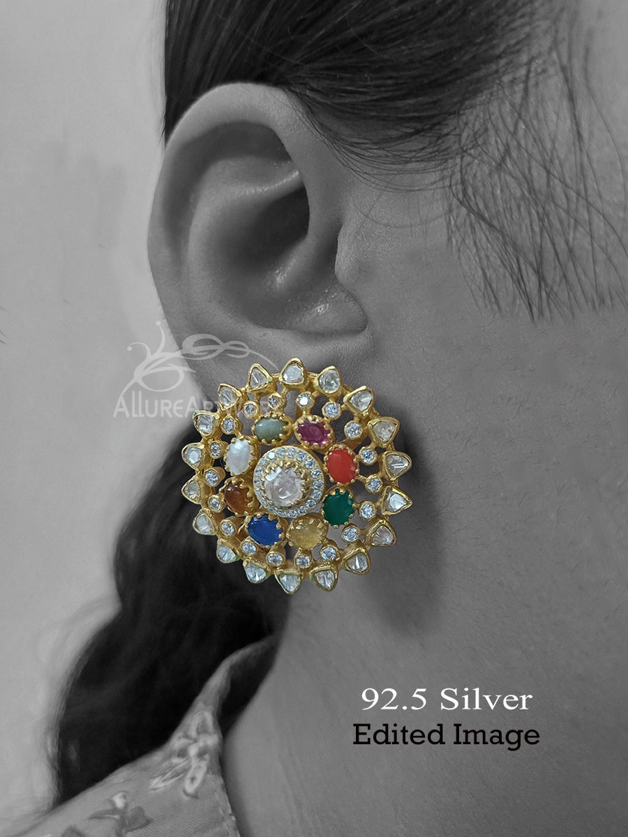 Preet Silver Earrings