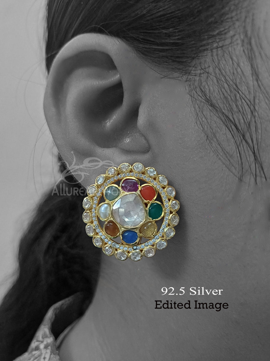 Noor Silver Earrings