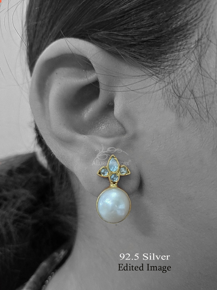 Nithila Silver Earrings