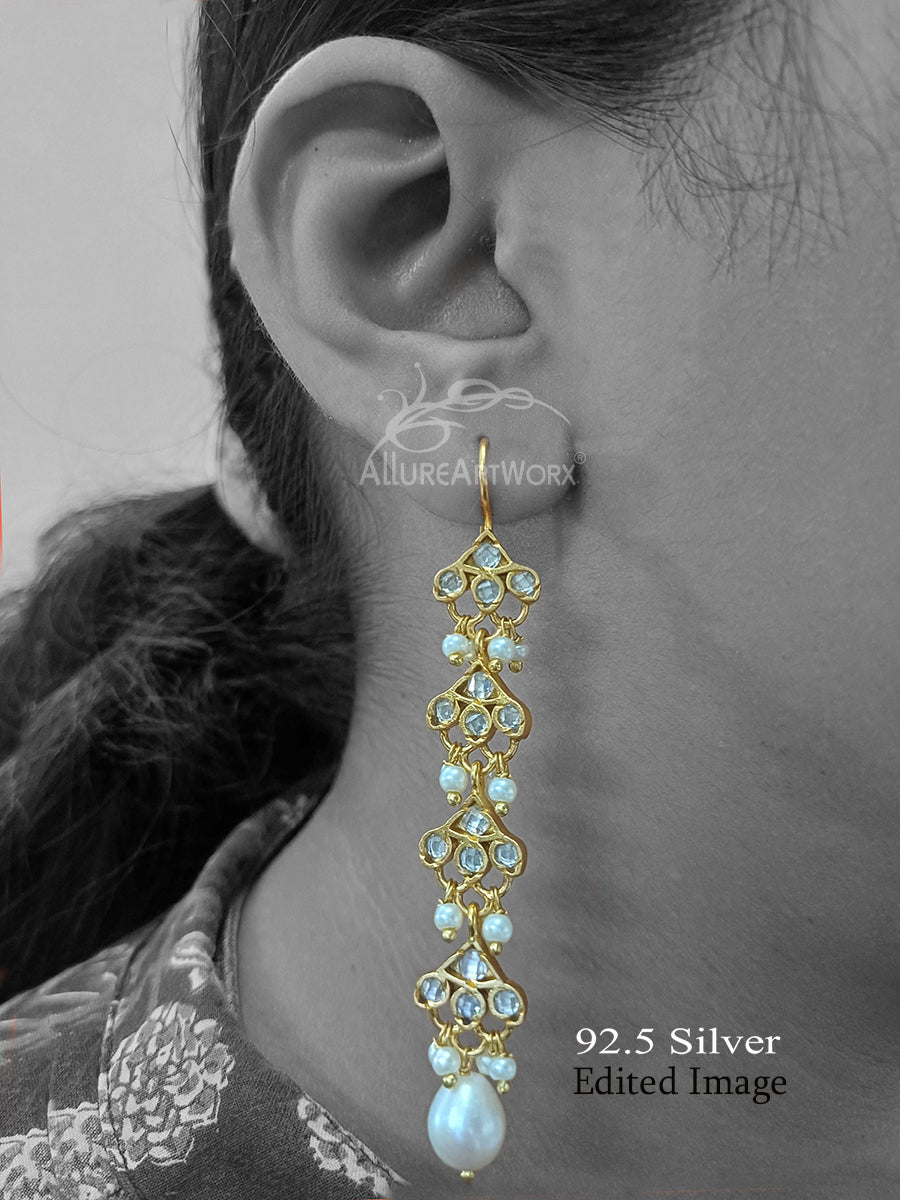 Nithila Silver Hooks(long)