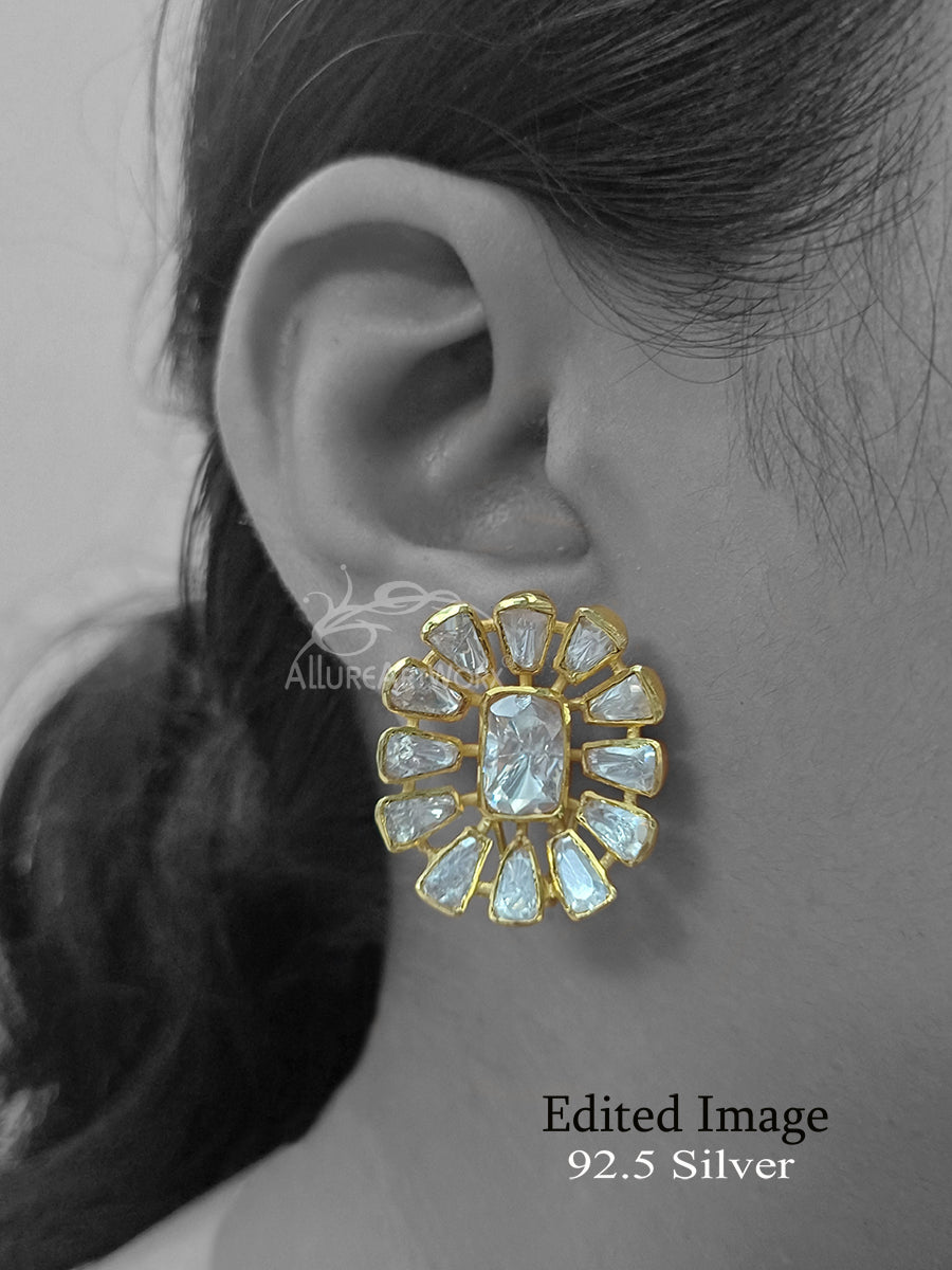 Blooming Silver Earrings