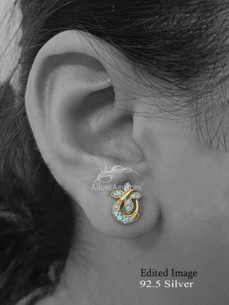 Venesa Silver Earrings