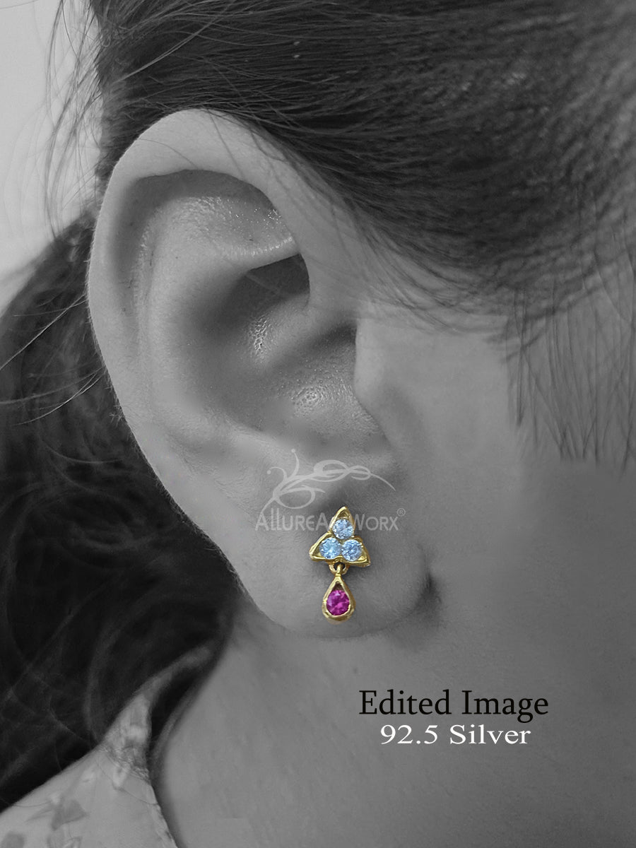 Paula Silver Earrings(Small)