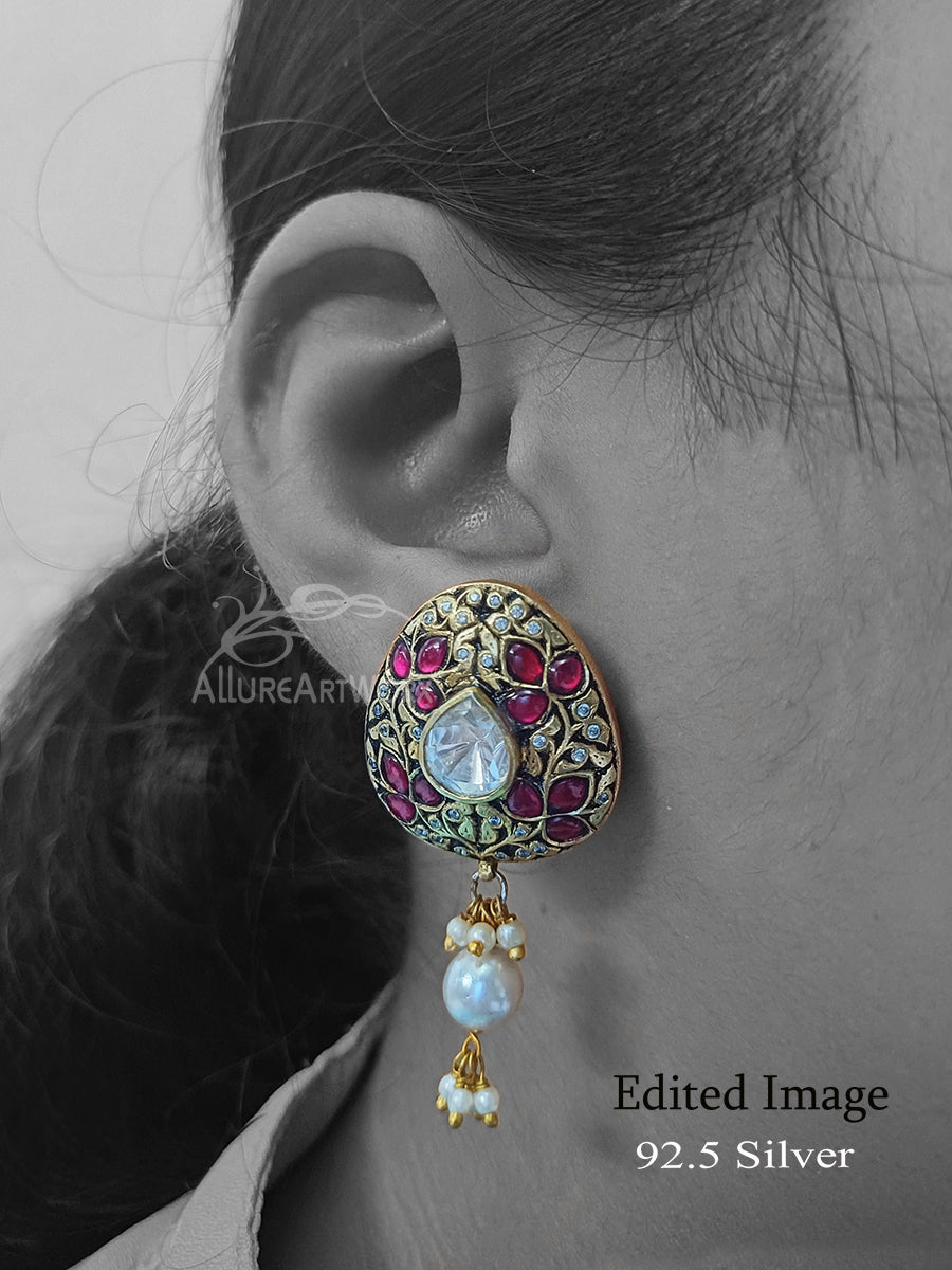 Amanta Silver Earrings