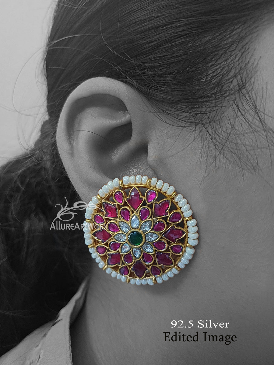 Gracious Silver Earrings