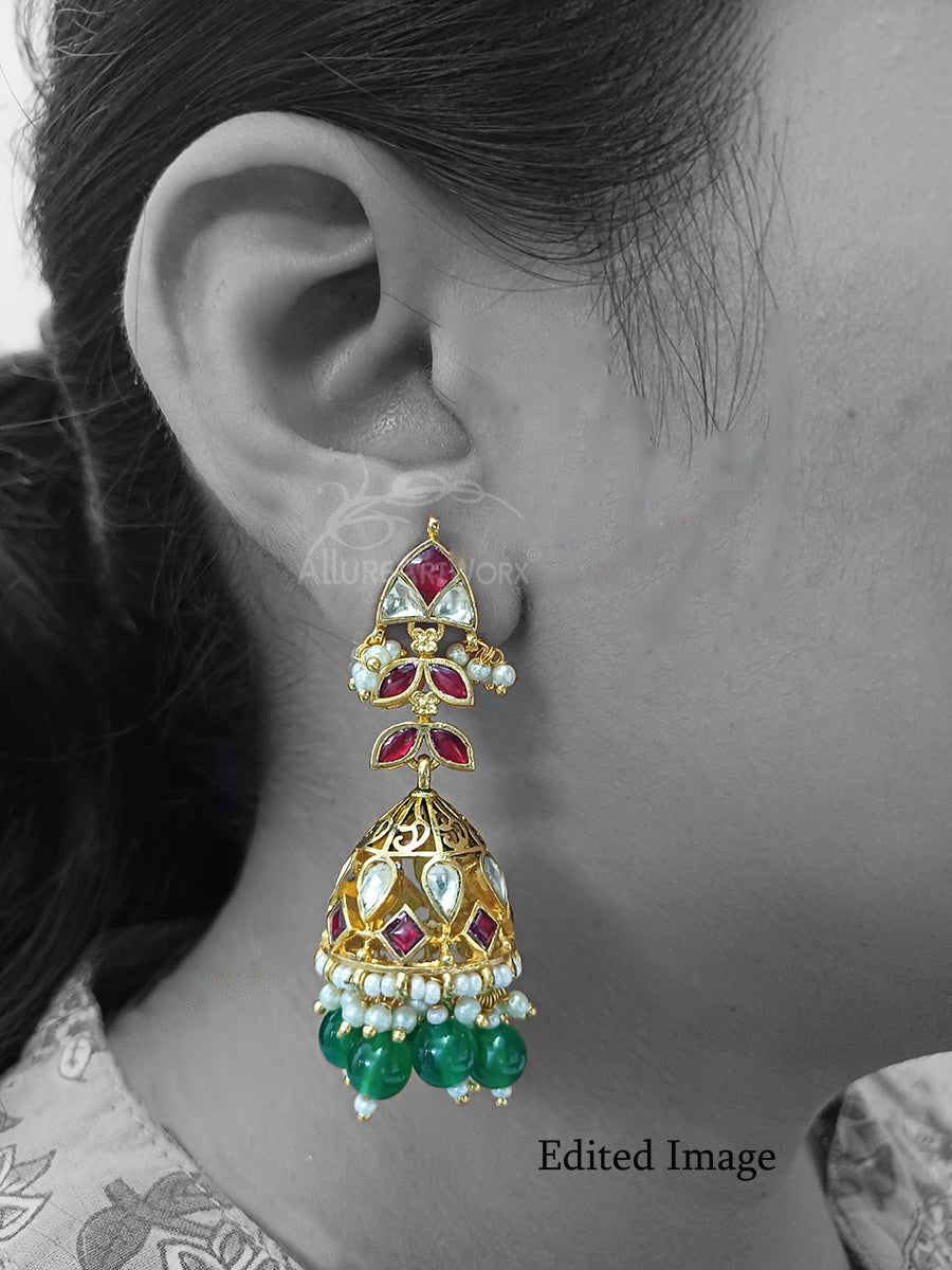 Jadau Jhumkas