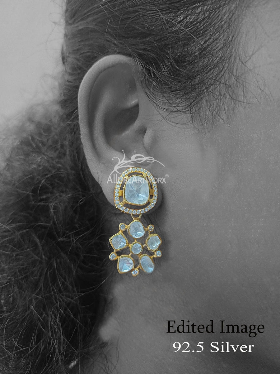 Flora Silver Earrings