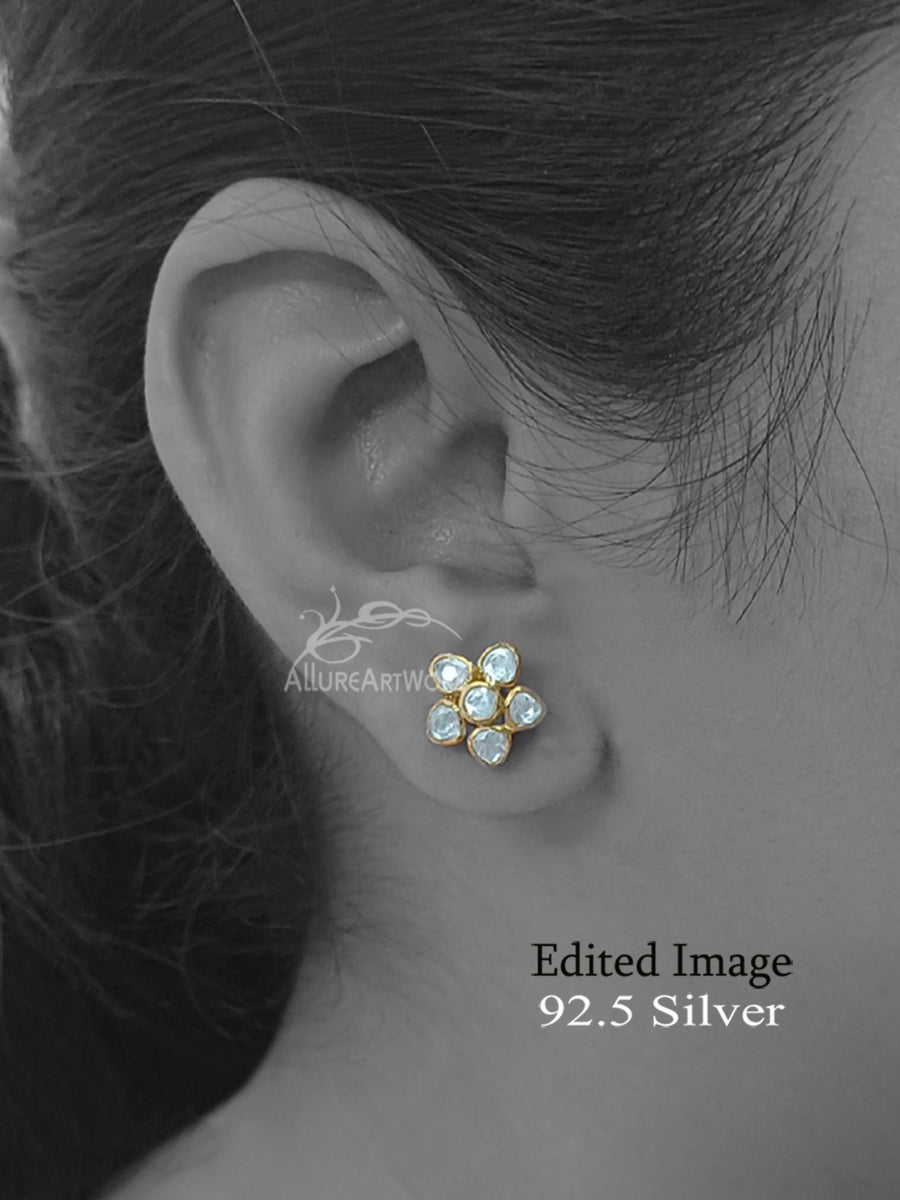 Blooming Silver Earrings