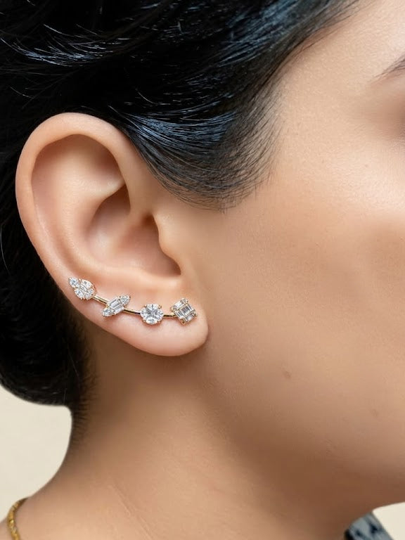 Dazzling Earrings(Earcuffs)