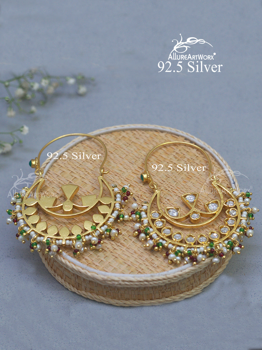 Chandira Silver Earrings