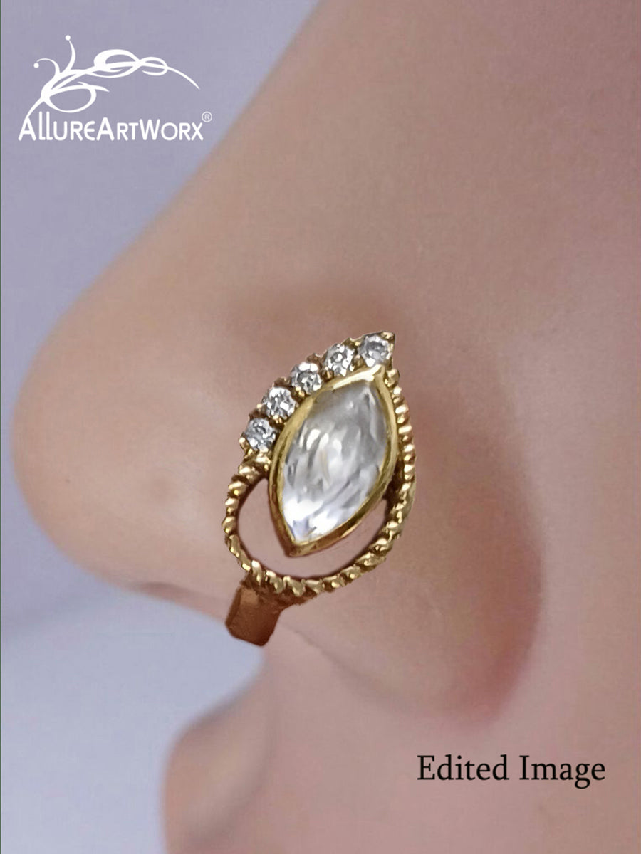 Kundan Nosepin(Antique)