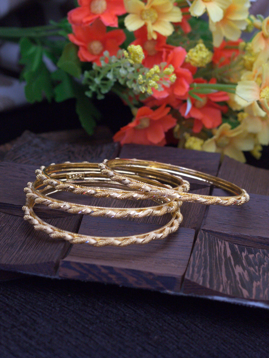 Gold Forming Bangles