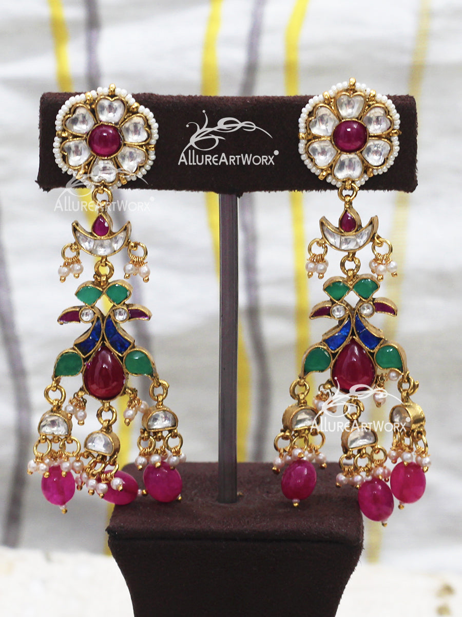 Peacock Earrings(long)