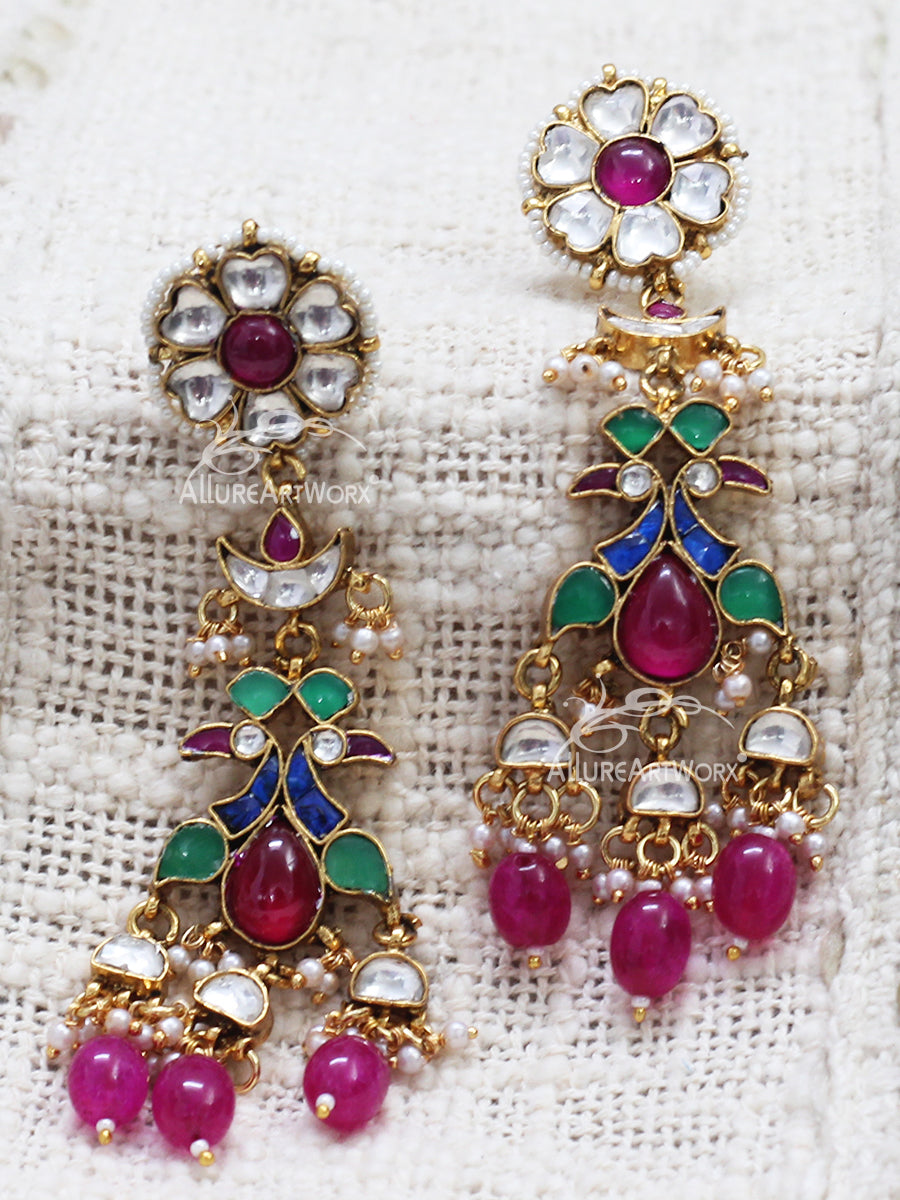 Peacock Earrings(long)