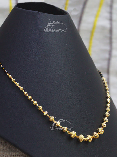 Gold Ball Mangalsutra(Gold Forming)