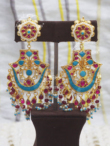 Jadau Earrings(long)
