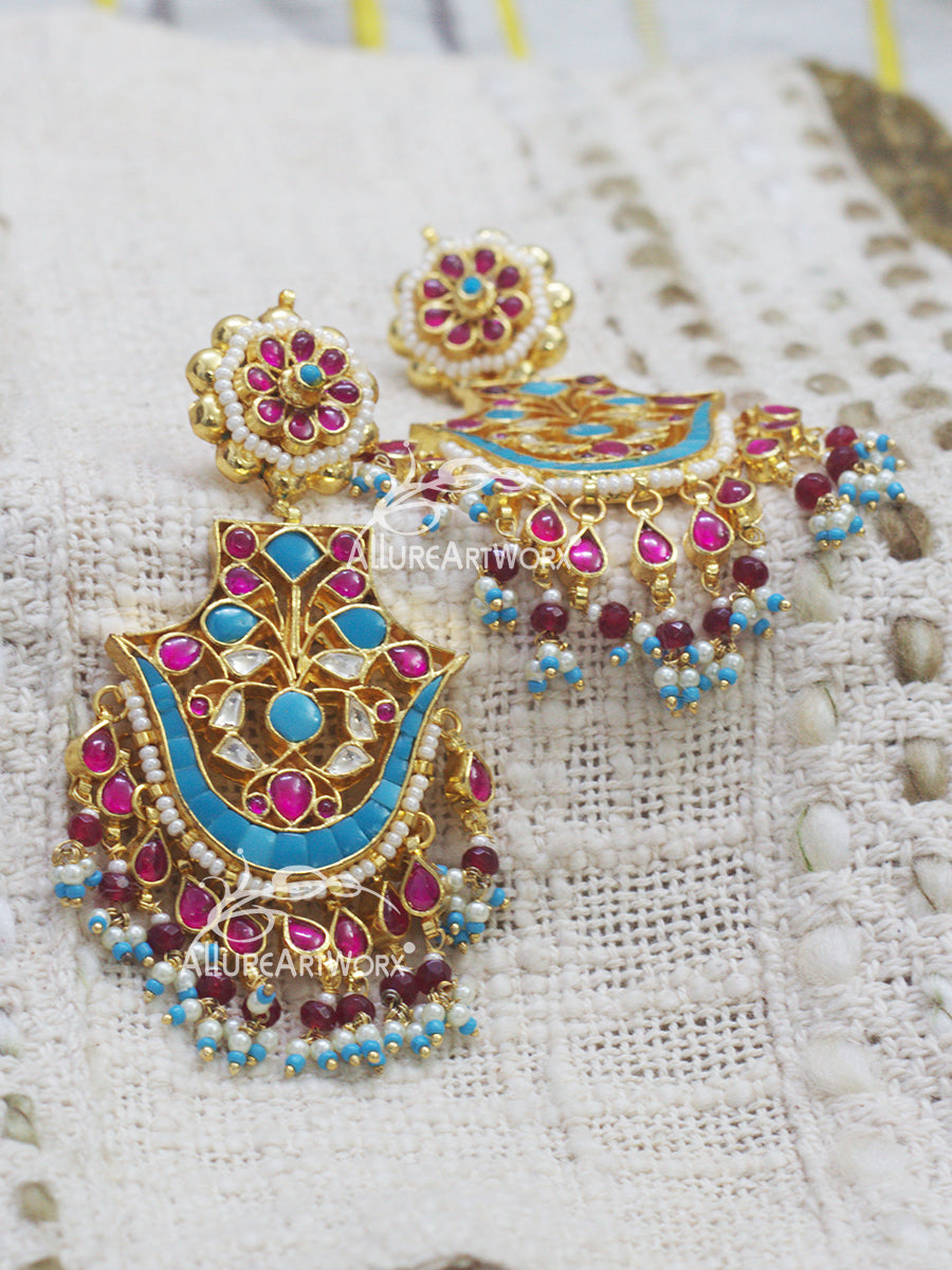 Jadau Earrings(long)