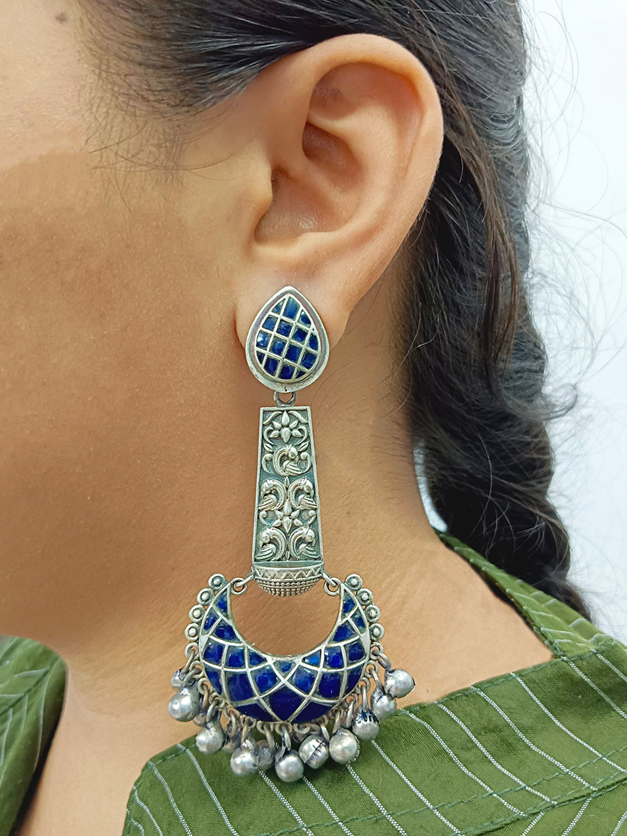 Long Earrings(blue)