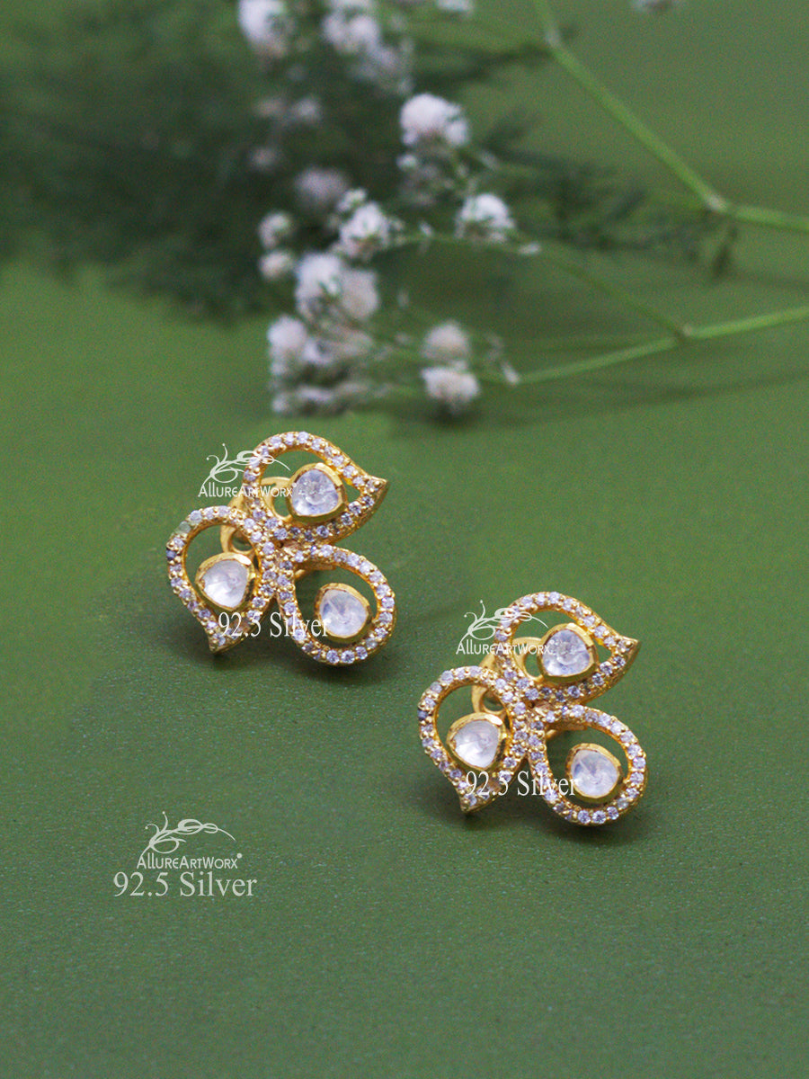 Sparkle Silver Earrings