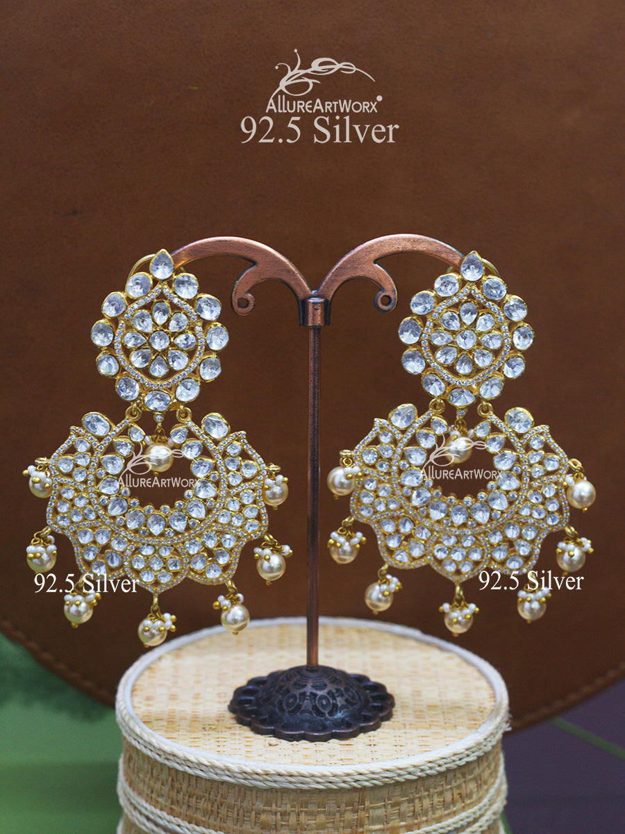 Sparkle Silver Chandballis