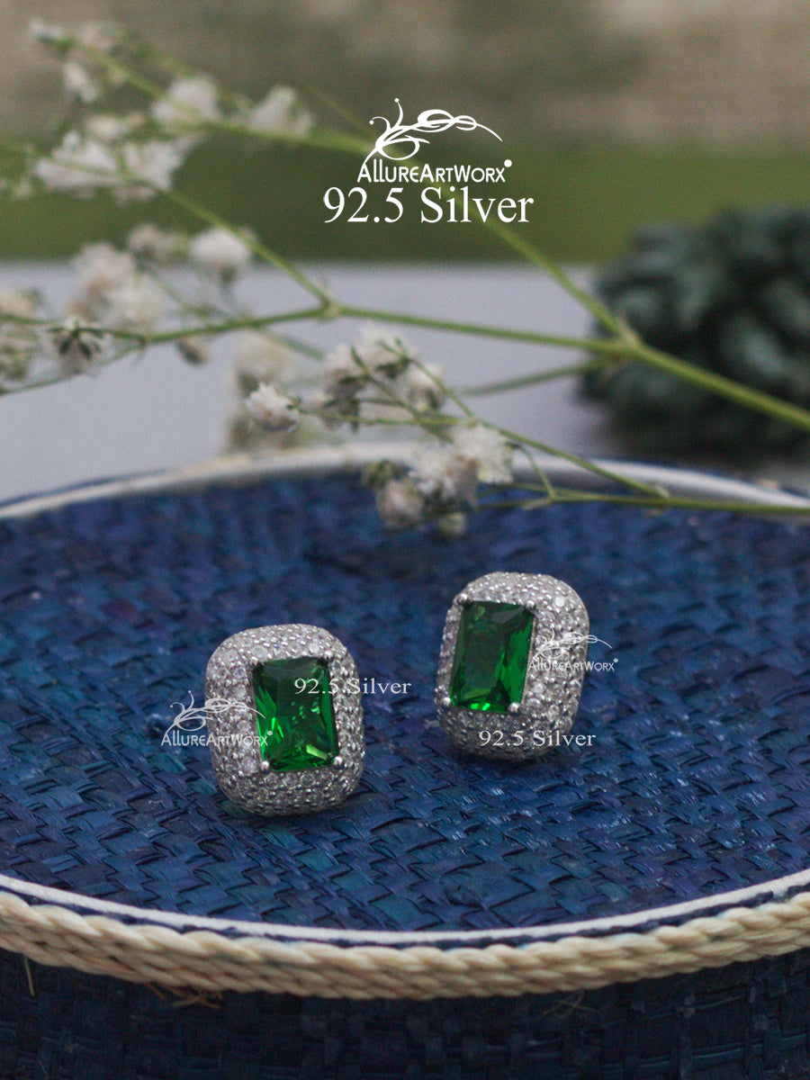 Aurora Silver Earrings