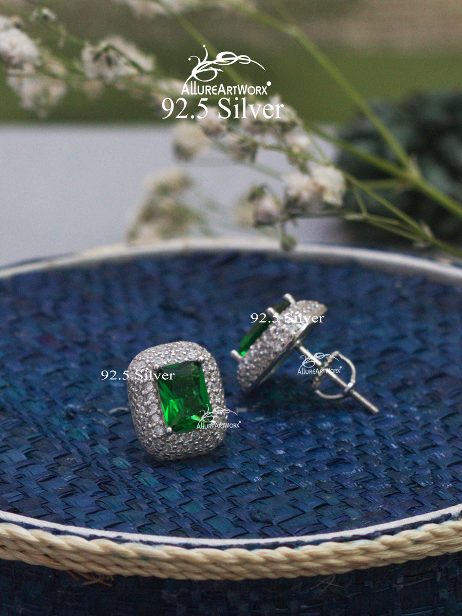 Aurora Silver Earrings