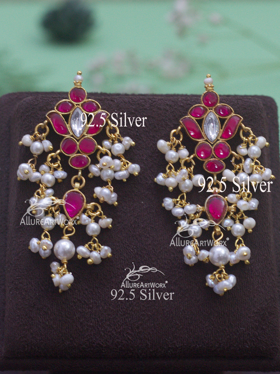 Gracious Silver Earrings