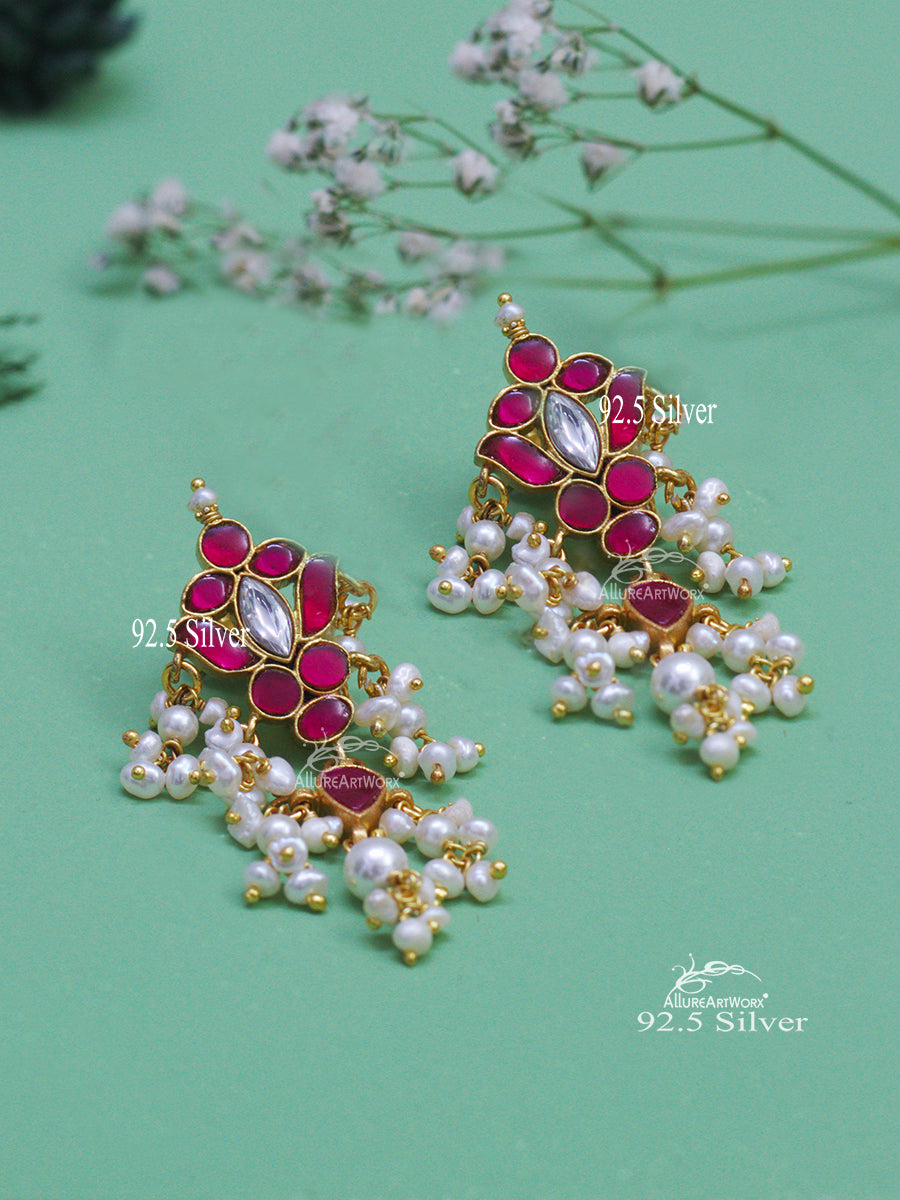 Gracious Silver Earrings