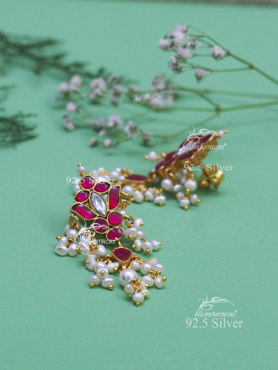 Gracious Silver Earrings