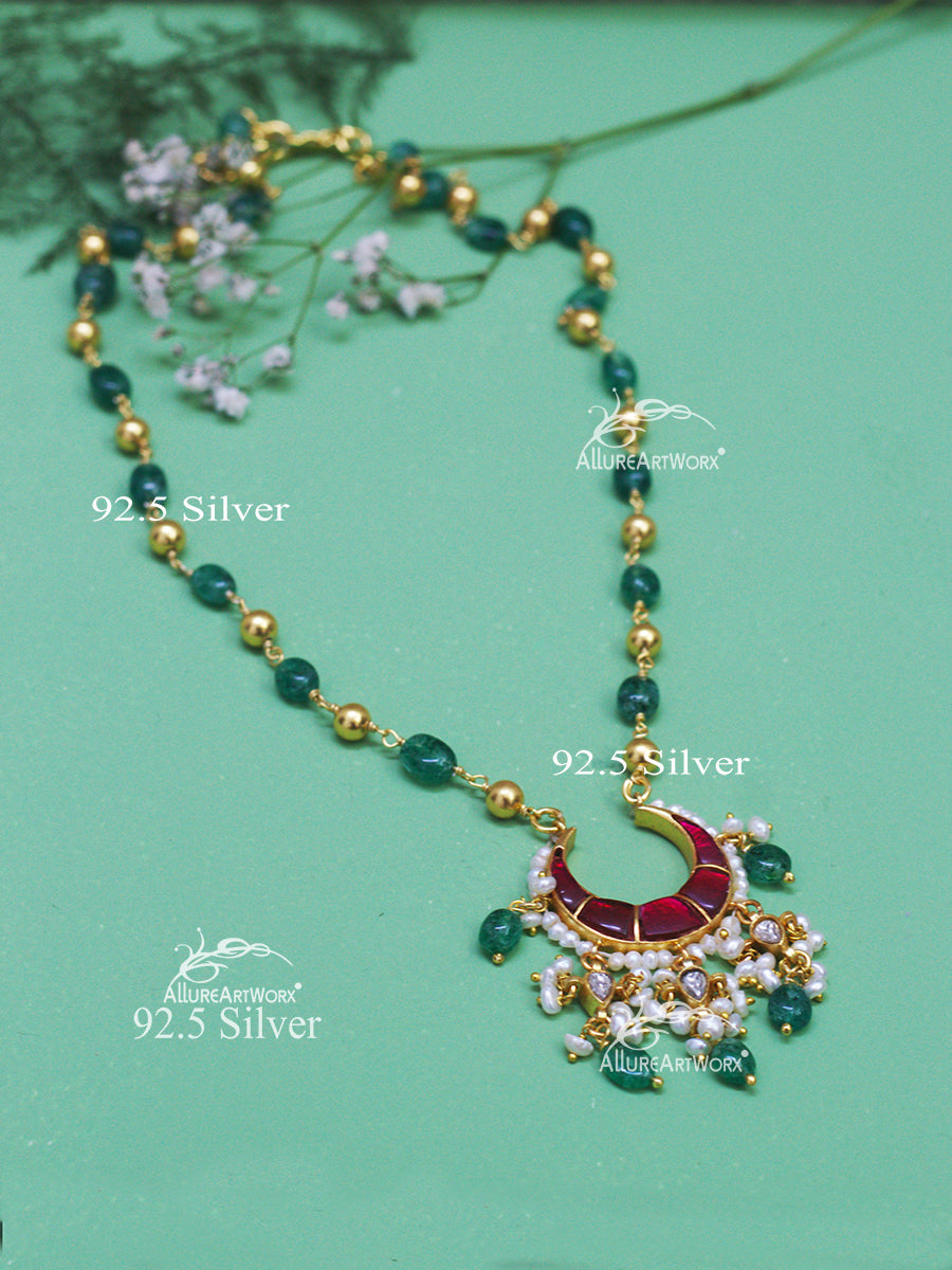 Aurima Silver Neckpiece