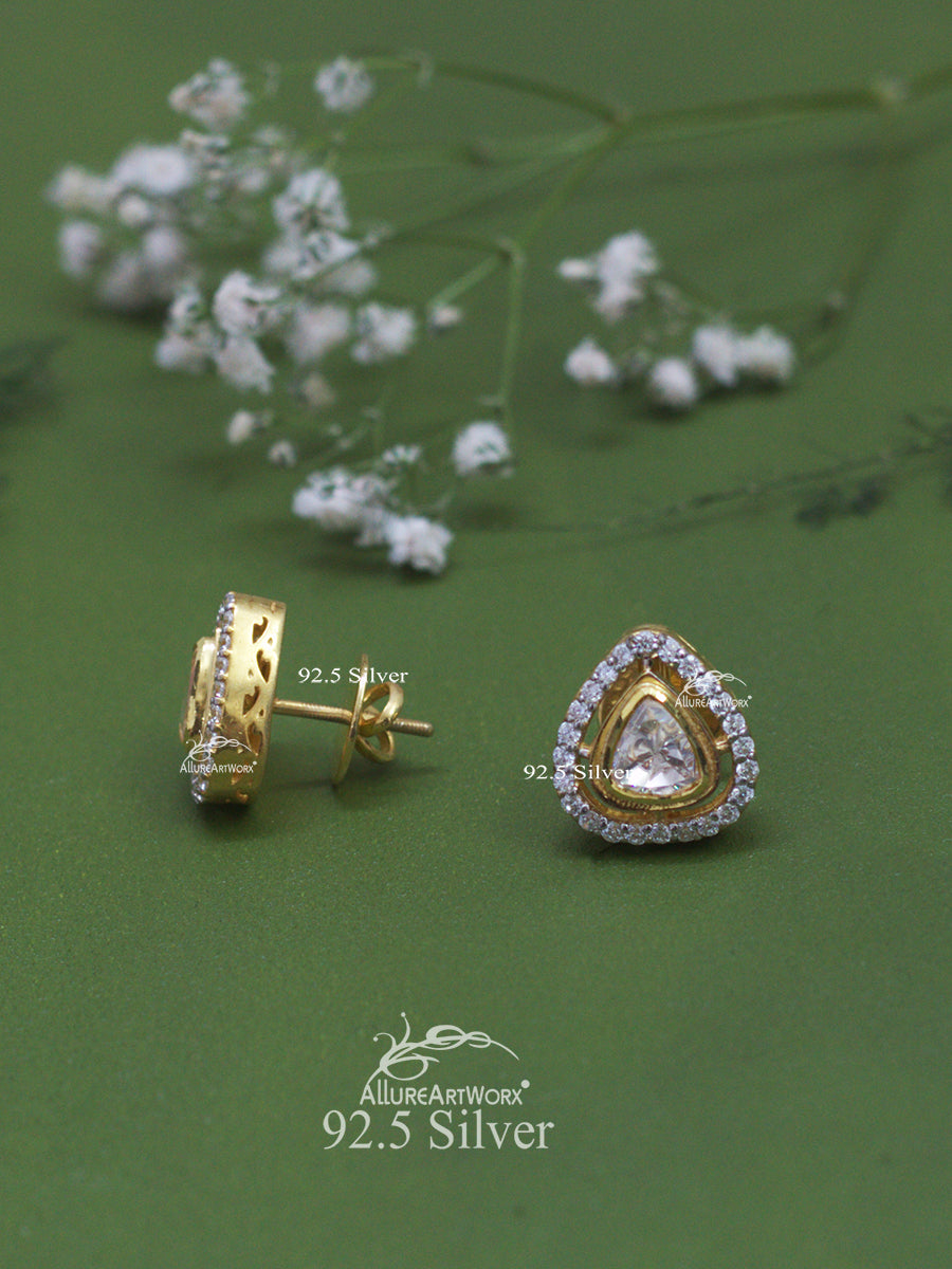 Aakruti Silver Pendant Set